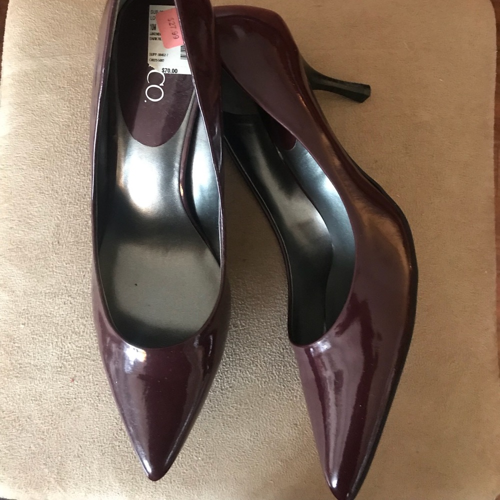 Plum High Heels